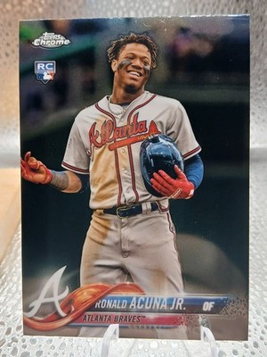 2018 Topps Chrome Update - Ronald Acuña Jr. #HMT25 (RC)