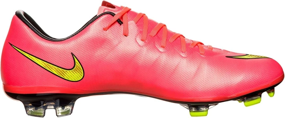 Nike Jr Mercurial Vapor X FG Soccer Cleats Size 1Y - Image 2 of 4