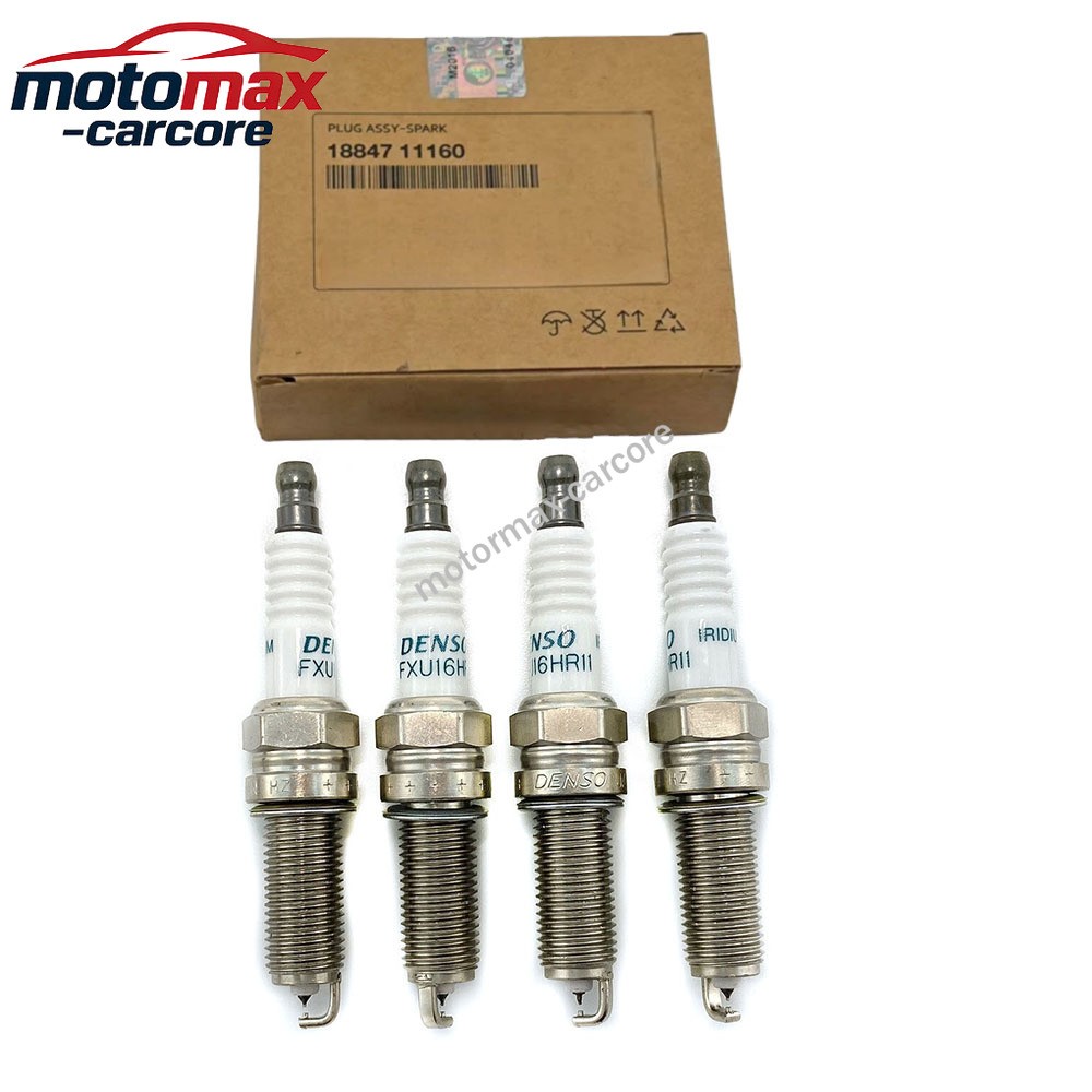 4PCS NEW SPARK PLUG for HYUNDAI KIA Sonata Tucson Optima Sorento 2.4L 1884711160