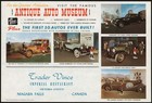 Vintage placemat TRADER VINCE Imperial Restaurant Auto Museum Niagara Falls — photo 2