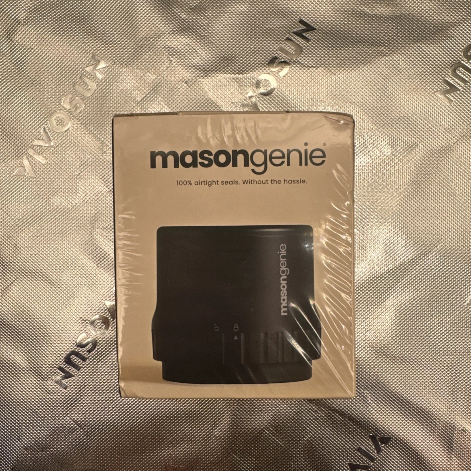 Masongenie Fully Automatic Mason Jar Vacuum Sealer Kit - NEW SEALED