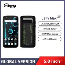Unihertz Jelly Max 5G Smartphone Dimensity 7300 12GB+256GB 66W NFC 100MP Camera