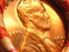 PA'S Estate Wheat Cent Roll w/1932 D and BU 1955 S on ends