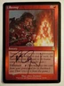 Magic The Gathering - 1x Signed Foil Recoup (mtg) Odyssey