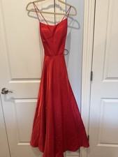 Women’s Red Sherri Hill Dress Size 4- Wore Once for my Prom