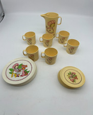 Vintage Chilton Strawberry Shortcake Childs Dish Set 12 Piece Tea Play 1980s