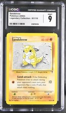 2002 POKEMON SANDSHREW 91/110 LEGENDARY COLLECTION CGC 9 on eBay