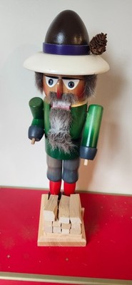 Steinbach German Nutcracker  Lumberjack / Woodsman 16  For Parts