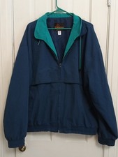 California Imperial Jacket Mens 2X Blue Lined USA Made Vintage '90s Coat 2d