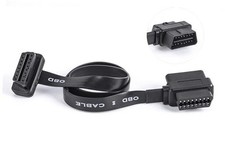 OBD II OBD2 Pass-Through J1962M/F to J1962F Ribbon Splitter Cable 1 Male to 2