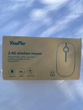 Vssoplor 2.4G Slim Portable Computer Mouse, Model  MS001