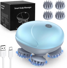 Upgraded Handheld Scalp Massager, Electric Scalp Massager, Scalp and Back Scratc