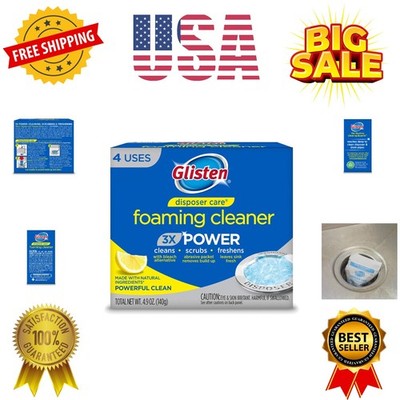 Garbage Disposal Cleaner and Odor Eliminator with Foaming Action, Removes Bui...
