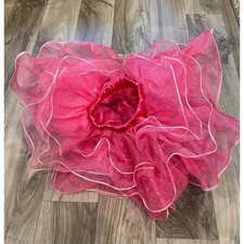 Super Cute Baby Girl's Mulit-Layered Pink Organza Elastic Waist Tutu