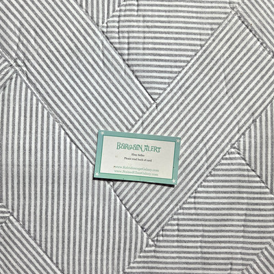 Southern Tide Gray and White Stripe King Quilt & 2 Euro Shams $480 ...