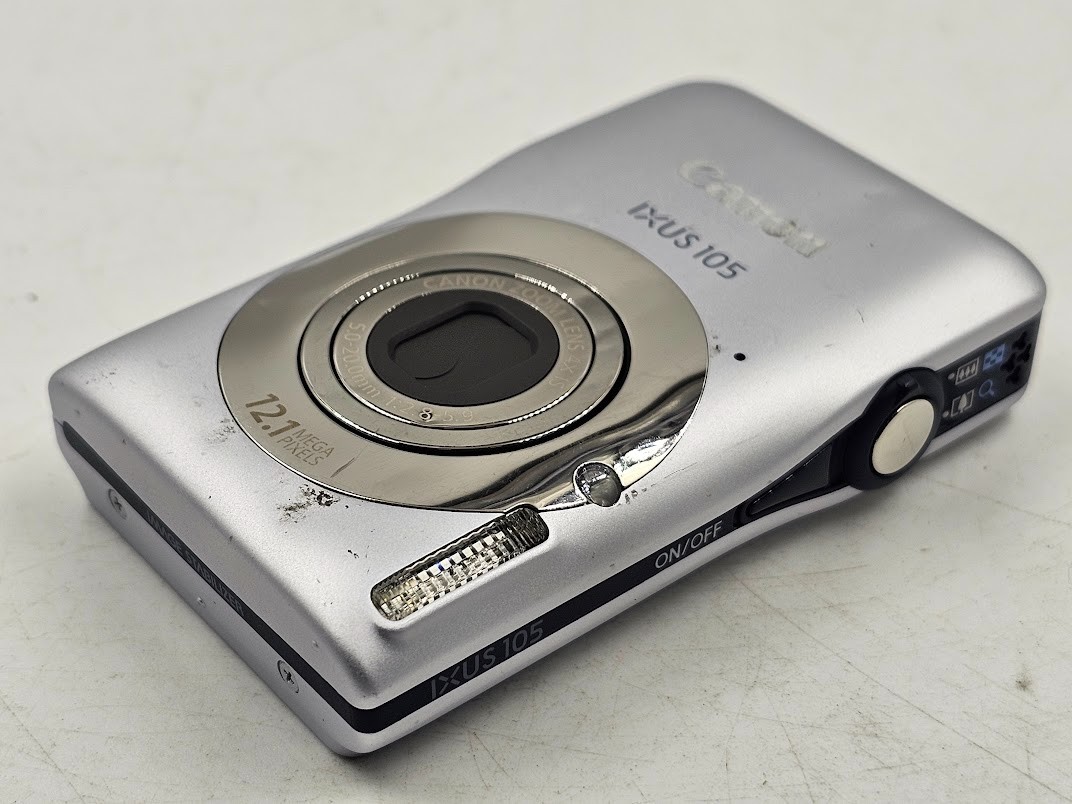 Canon Ixus 105 12.1 MP Digital Camera Silver - Working | eBay UK
