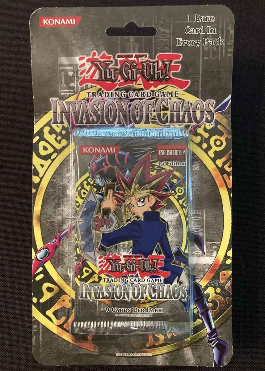 Yu-Gi-Oh! TCG Invasion of Chaos Sealed Collectible Card Game Packs