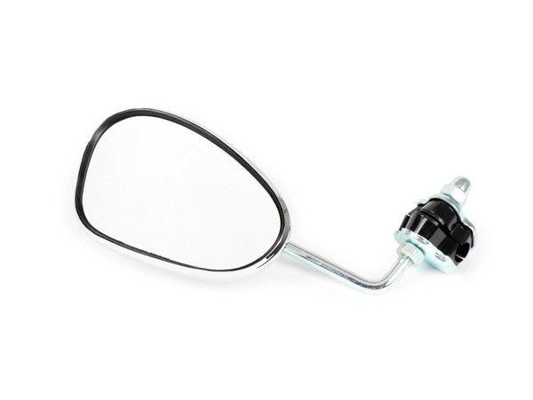 Spiegel -BUMM Chrom, Edelstahl, Beinschild Klemmspiegel- Vespa/Lambretta Univers-image