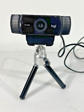 Logitech C920 V-U0028 Webcam With Privacy Shutter mic, tripod tested working