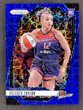 2024 Panini WNBA Prizm CELESTE TAYLOR Rookie Blue Velocity Prizm #48 Mercury