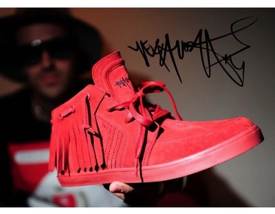 RARE Famous Stars And Straps Yelawolf Bama Shoes Size 9 Travis