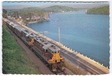 Vintage Algoma Central Railway Tour Train Sault Ste. Marie Canada Scenic