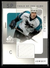 2000-01 SP Game Used Tools of the Patrick Marleau San Jose Sharks #PM