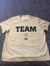 Vanderbilt Baseball Football Team Issued Shirt XXL