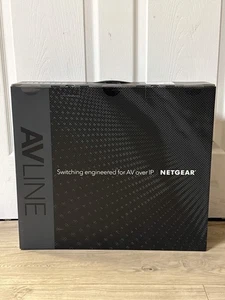Netgear M4250-26G4F-POE++ Commutateur de réseau noir - Nouveau dans la boîte