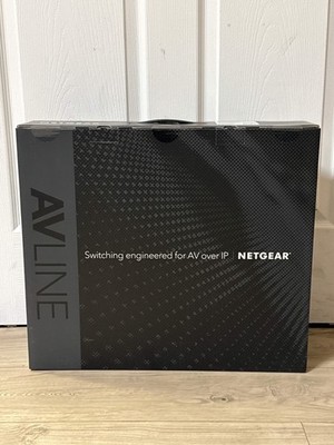Netgear M4250-26G4F-POE++ Networking Switch Black - New In Box