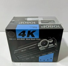 Focuway D4-DUO Dual Dash Cam Front And Rear 4K New Sealed
