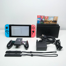 Nintendo Switch Switch Console Neon Blue/Red With Games - Free DPD 24 Post ππ¨