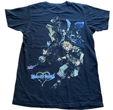 Vtg Y2K Kingdom Hearts Birth by Sleep Shirt M Disney Video Game T Shirt Enix