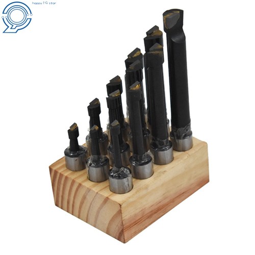 5/8" Boring Bar Set 12 Pcs Carbide Tipped Bars 5/8" Shank Lathe Tool - 第 3/7 張圖片