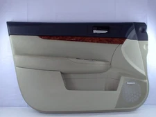 2010-2014 Subaru Outback Left Front Interior Door Panel Card Ivory Leather