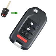 Remote Flip Key Shell Case For Honda Crv Fit Accord Crosstour 2013-15 3 Buttons Remote Flip Key Shell Case For Honda Crv Fit Accord Crosstour 2013-15 3 Buttons