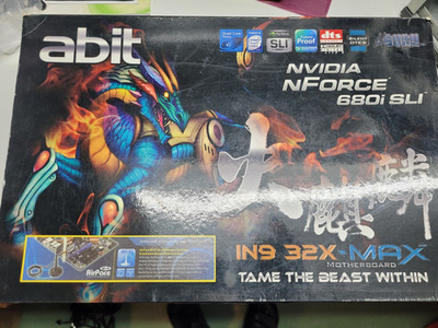 Abit IN9 32X-MAX LGA-775 mit Zubehör und OVP