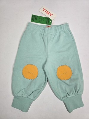 Tiny Cottons Baby Sweatpants 18Mo Washed Emerald Sun Organic Cotton Joggers NWT