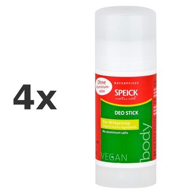4x Speick Deo Stick Naturfr. 40 ml - PZN 3097767
