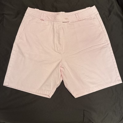 Cuffys Shorts Womens 12 Pink Cotton Lightweight Cape Cod Resort Wear NWT