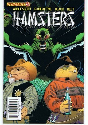 ADOLESCENT RADIOACTIVE BLACK BELT HAMSTERS #3 D. E.