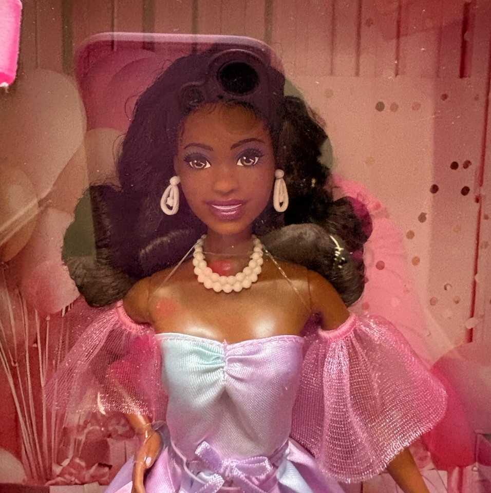 2026 Barbie Signature Birthday Wishes African American Doll JJX80 New