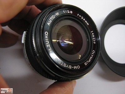 Olympus H.Zuiko Auto-W 2,8/24 Objektiv lens wide angle Weitwinkel für OM2, OM4