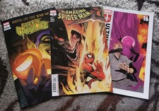 ULTIMATE SPIDER MAN # 16 ! ASM # 4  ! BRING ON THE BAD GUYS GREEN GOBLIN # 1 !