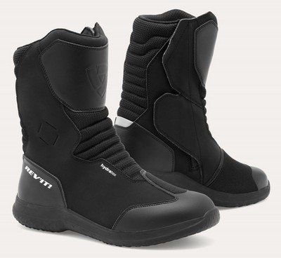 STIEFEL BOOTS MOTORRAD TOURING REV'IT RISK H20 BLACK SCHWARZ LEATHER LEDER GR 41