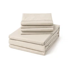 ClevaHome King Size Sheet Set - 6 Piece Soft Breathable Luxury Bed Sheet Set ...