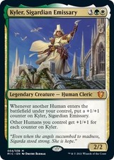 Kyler, Sigardian Emissary - Foil MP MTG Commander: Innistrad: Midnight Hunt