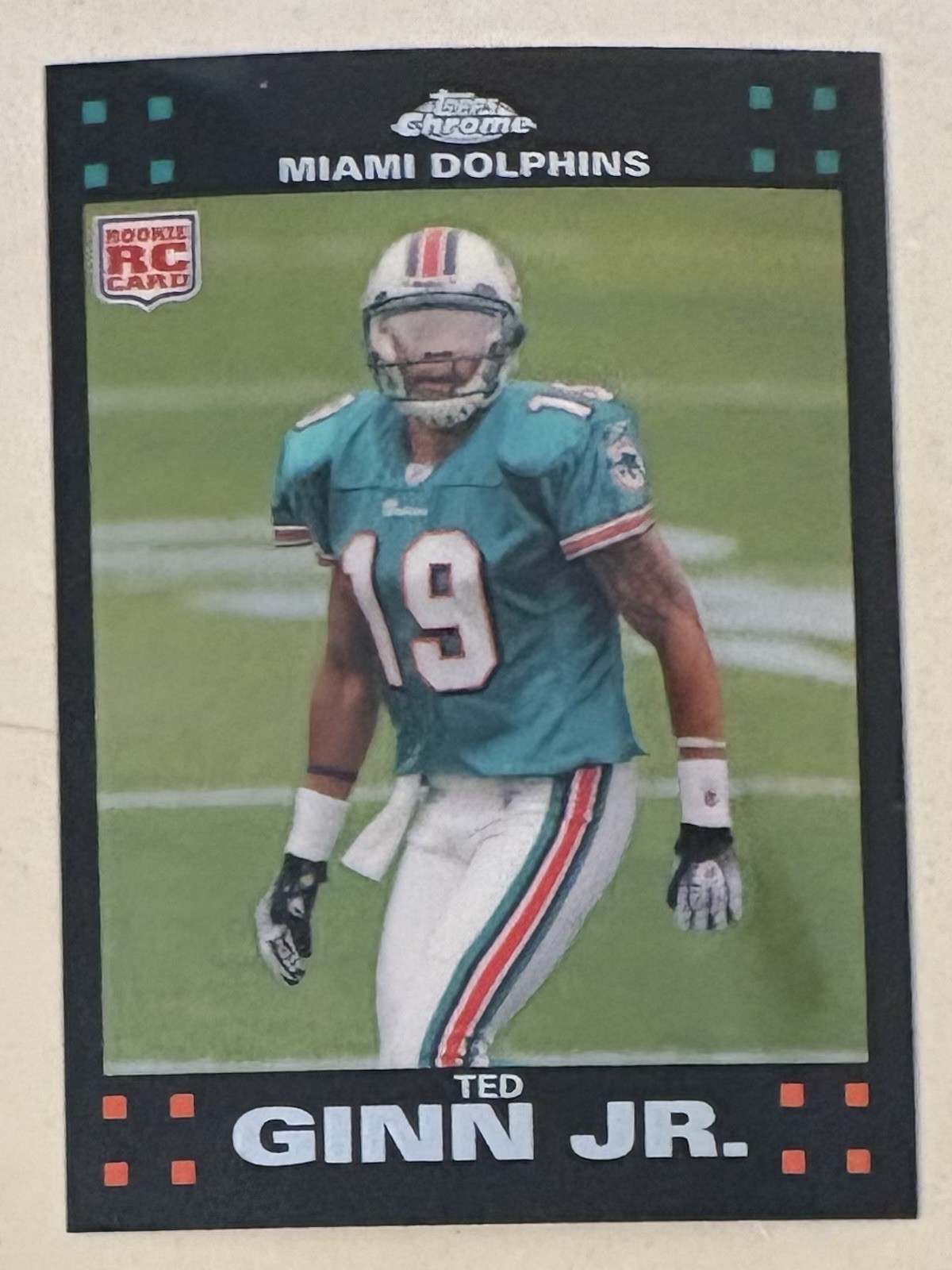 2007 Topps Chrome - Ted Ginn Jr. #TC201 (RC)