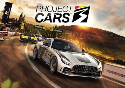 Project Cars 3 Poster Druck Gaming Bild Autorennen PC PS4 PS5 Xbox A1 - A3.