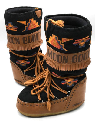 Original Vintage Tecnica Moon Boots Unisex UK Größe 3-5 (DC127K38)